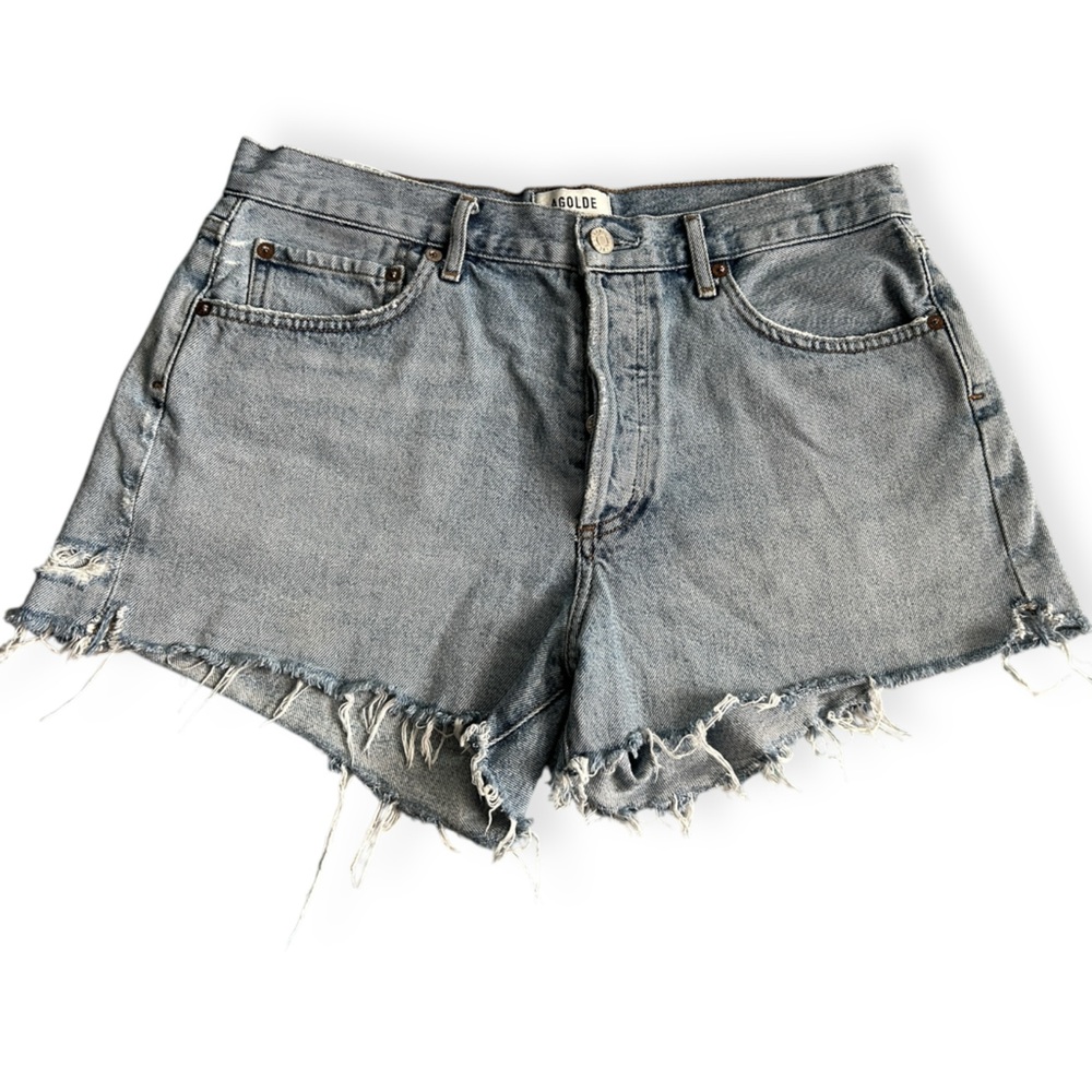 Agolde Parker Denim Jean Shorts